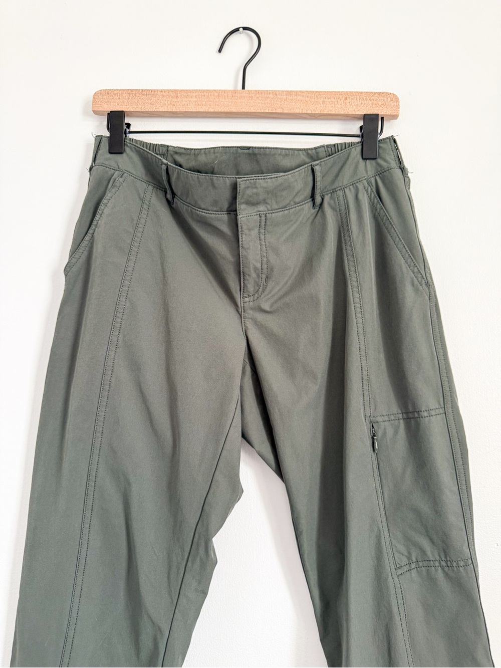 Kirkland Lightweight Green Utility Pant Size 4 - Picture 2 of 8
